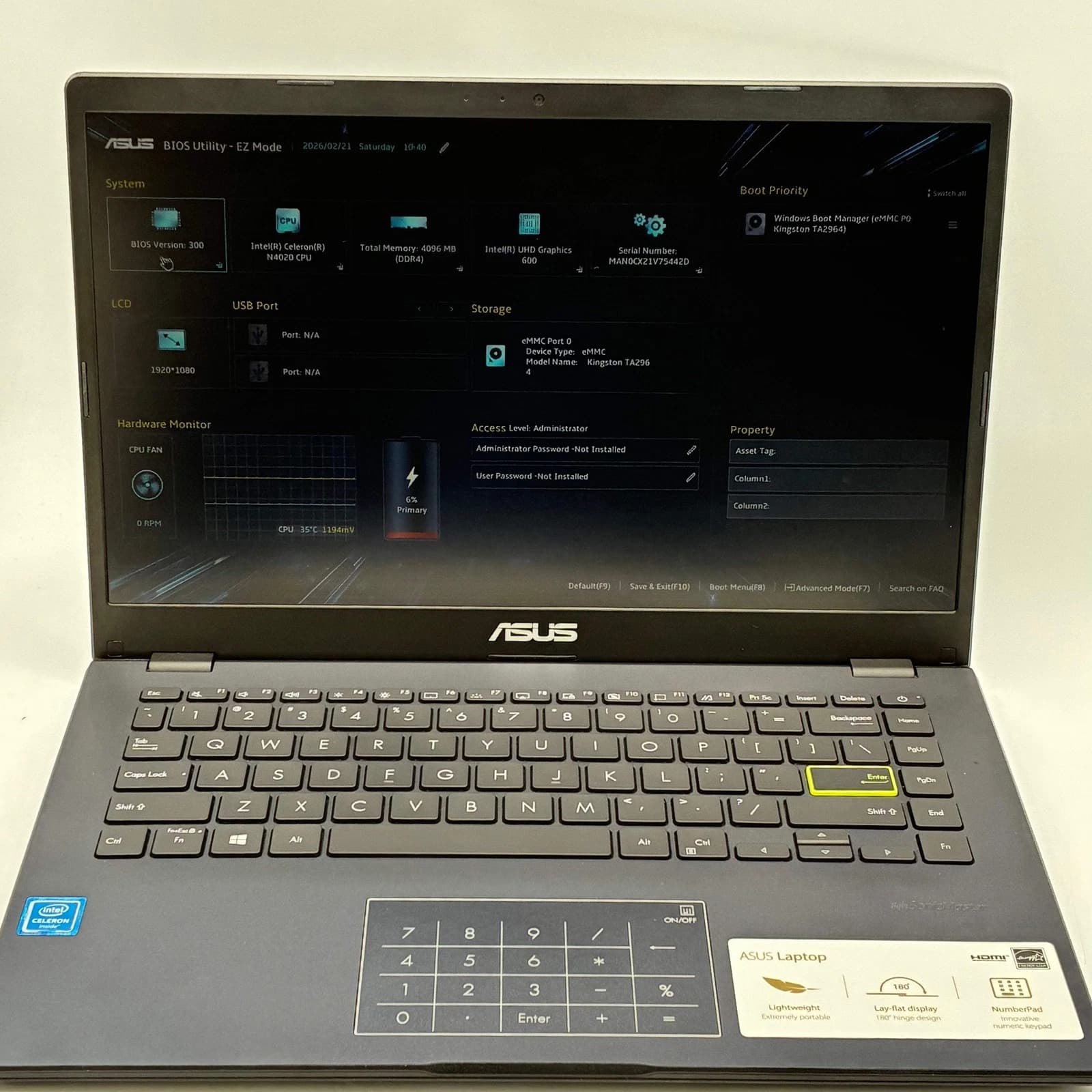 Asus Notebook 14